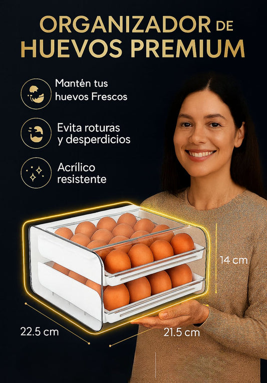 ORGANIZADOR 36 HUEVOS PREMIUM